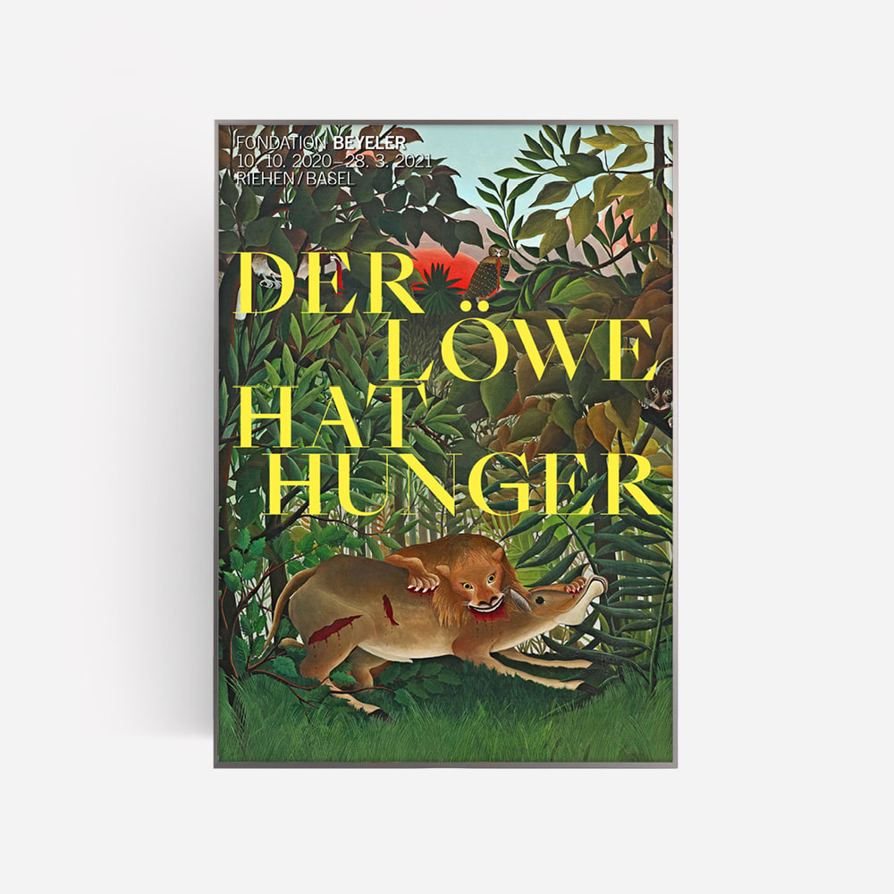 [HENRI ROUSSEAU] The Lion Is Hungry