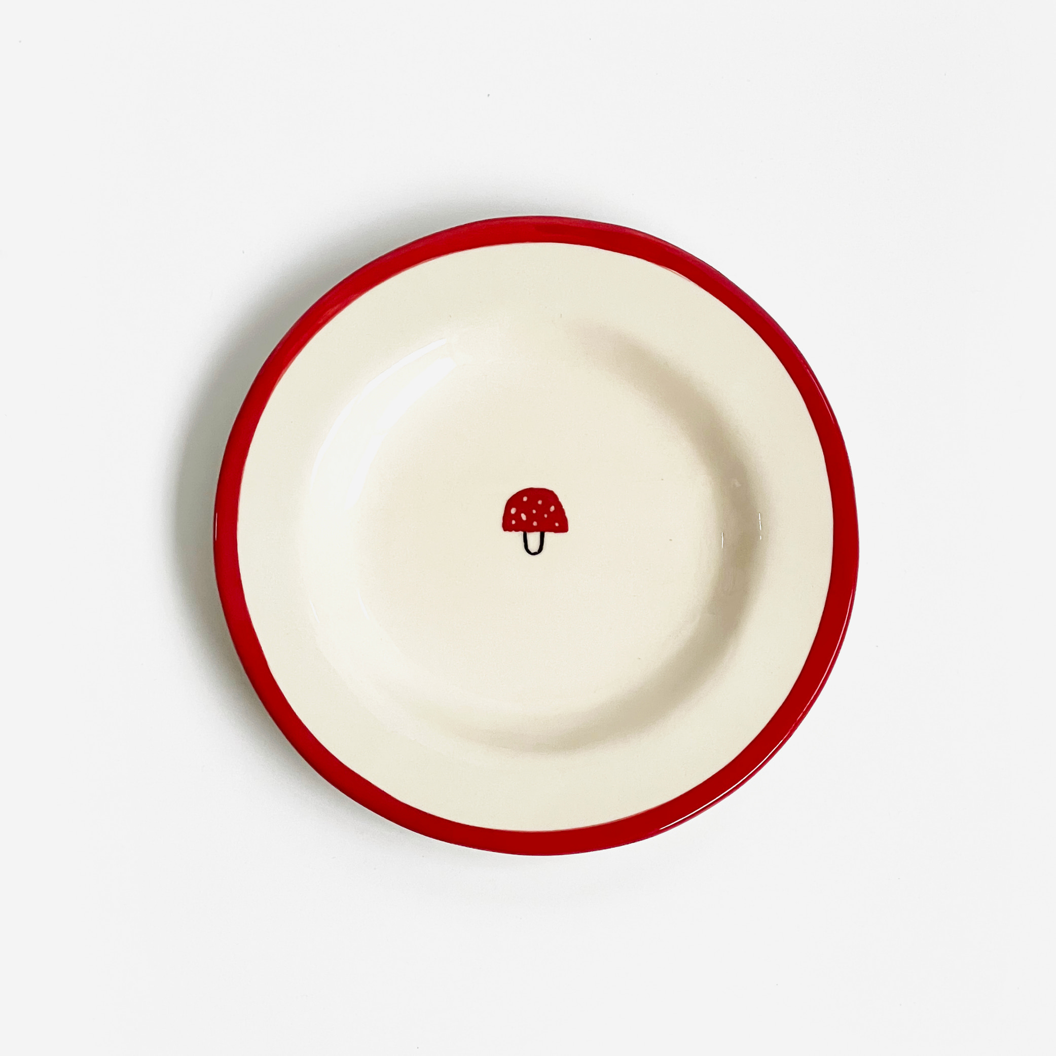 [LAETITIA ROUGET] Mushroom Red Plates