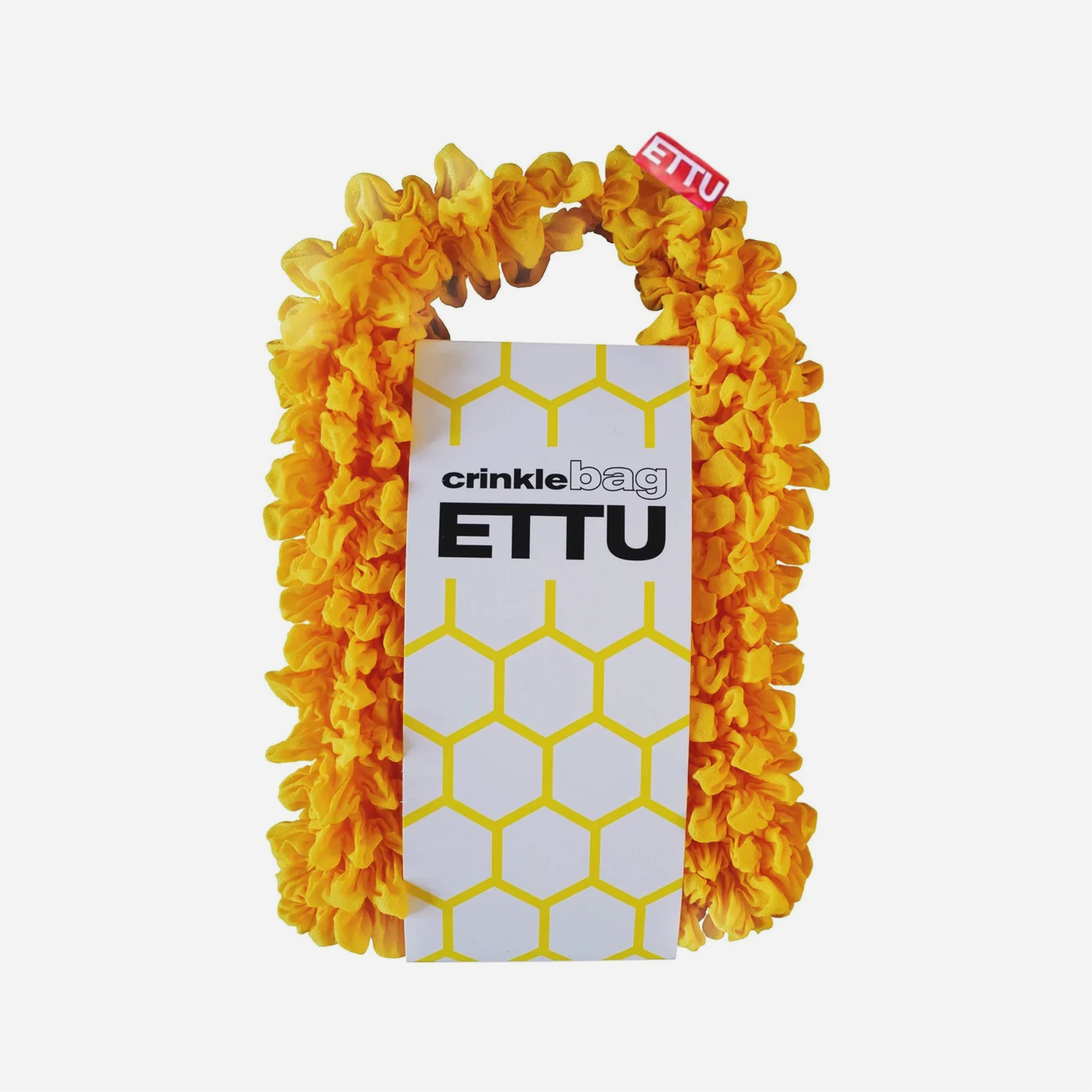 [ETTU] Crinkle Bag_Yellow