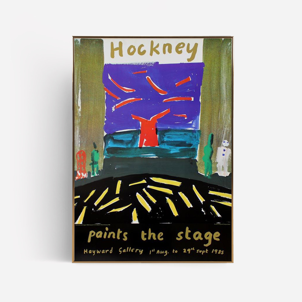 [DAVID HOCKNEY] Paints the Stage