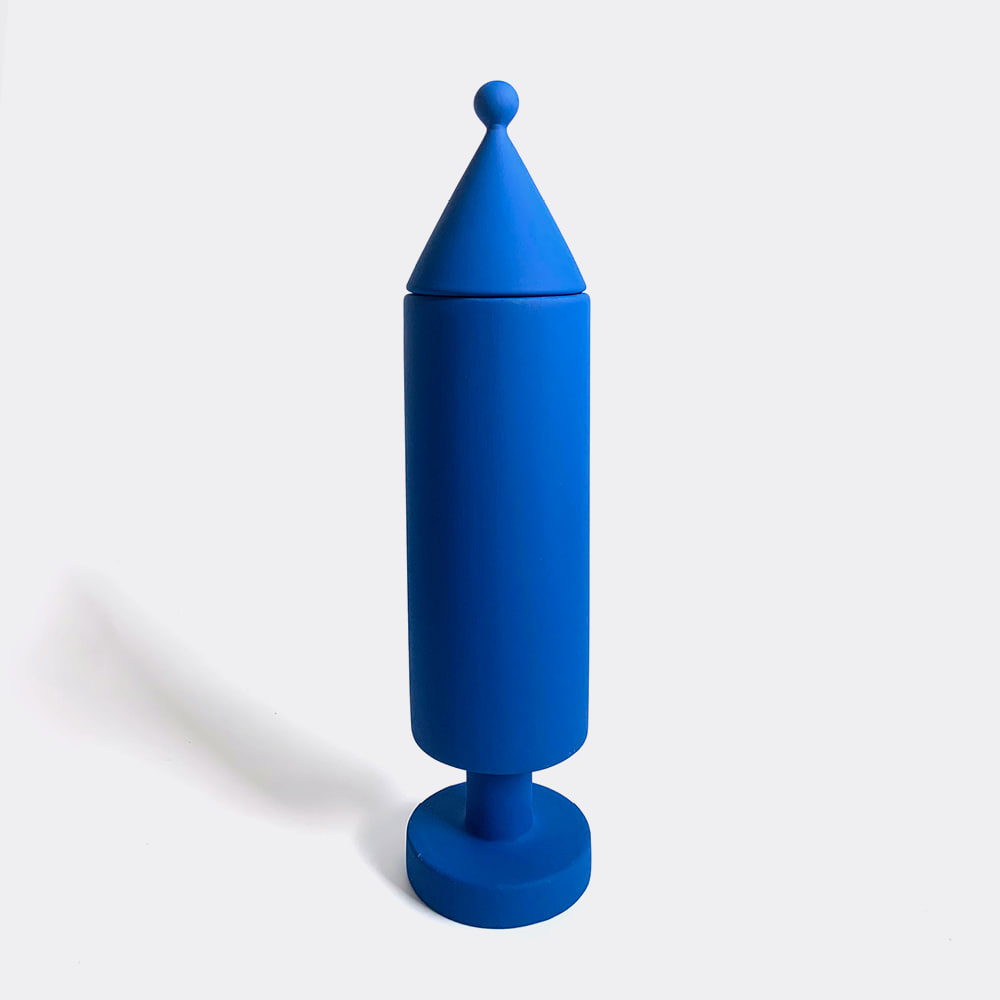 [LE MORANDINE] Cilindro Plum Vase