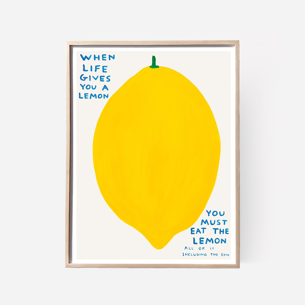 [DAVID SHRIGLEY] When Life Gives You A Lemon