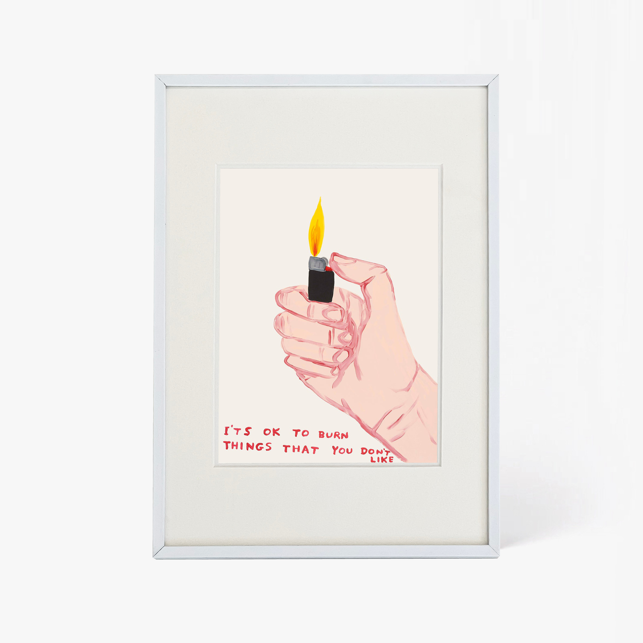 [DAVID SHRIGLEY] It&#039;s Ok To Burn Things That You Don&#039;t Like (2020)