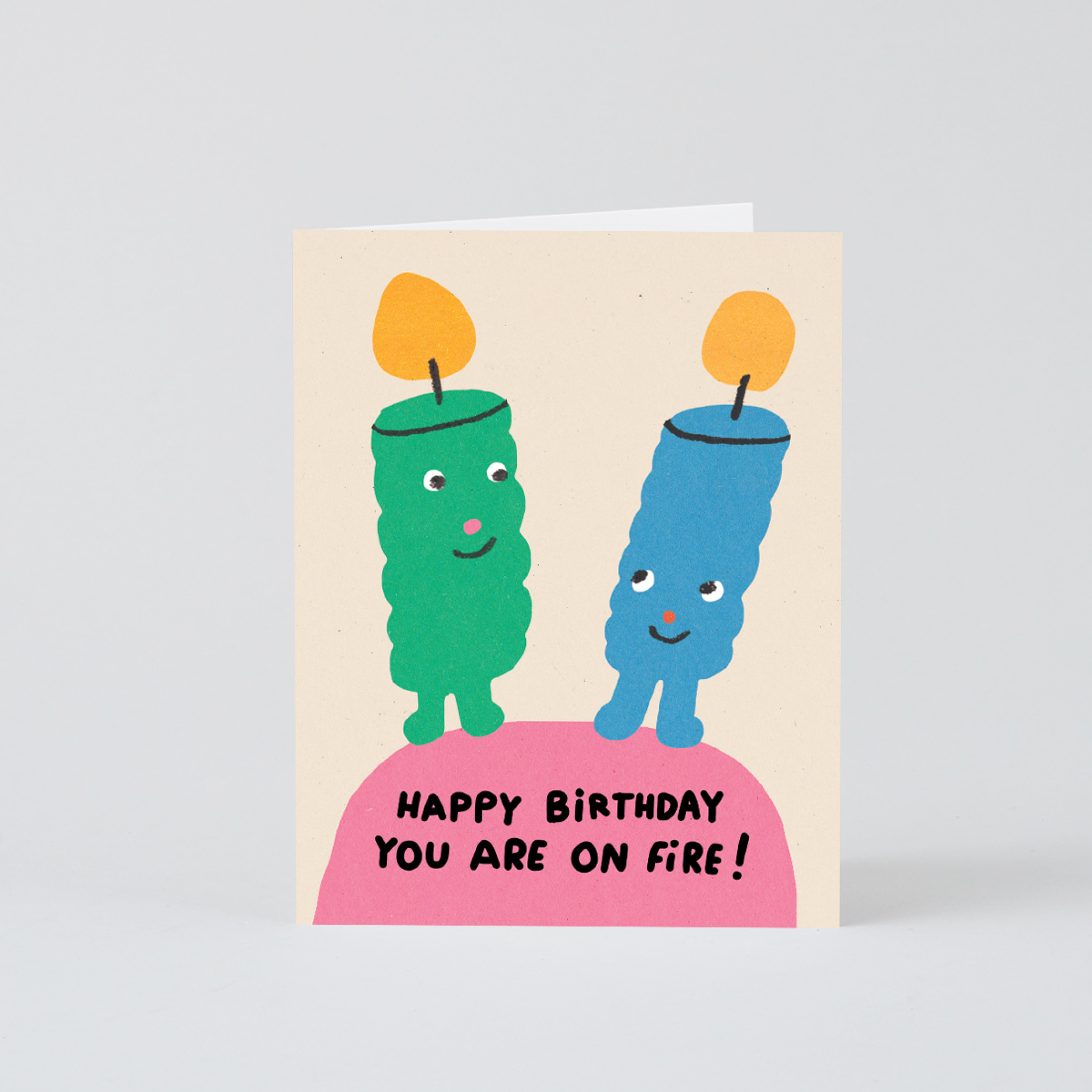 [WRAP] You Are On Fire Card