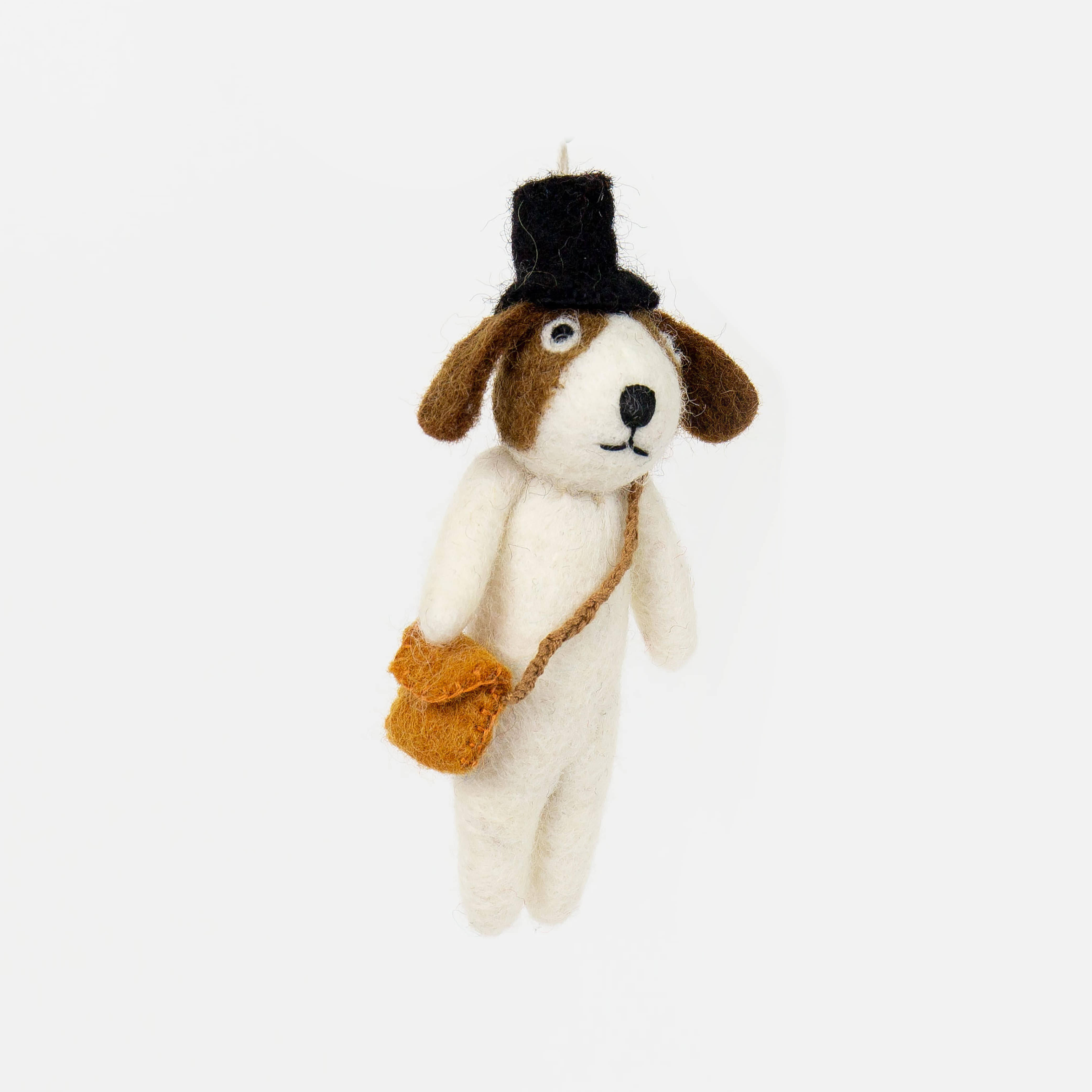 [AFROART] DOG WITH BAG Christmas ornament