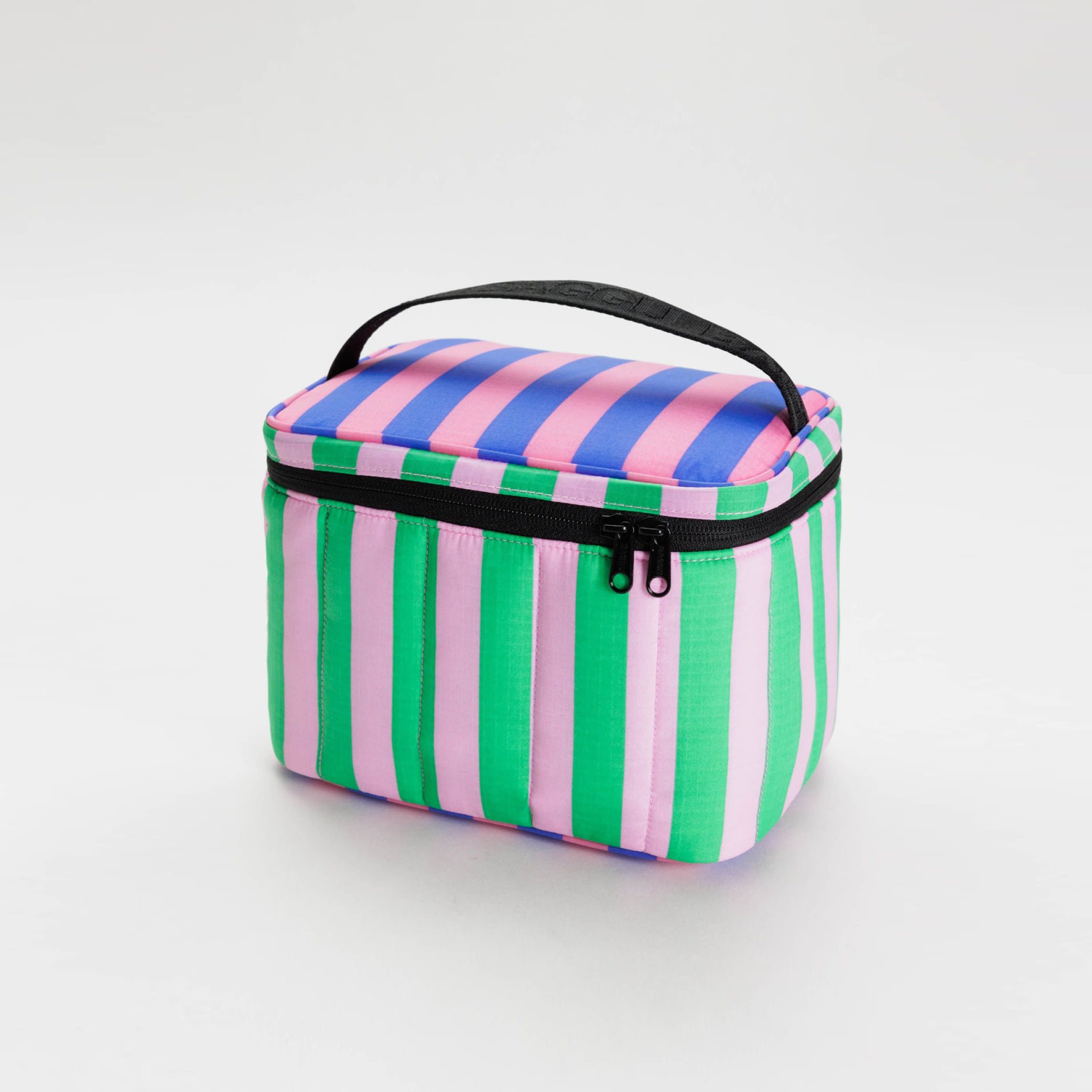 [BAGGU] Puffy Lunch Bag_wning Stripes Mix